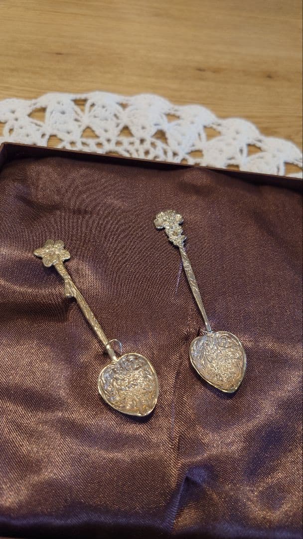 Williams Comyns　ウィリアムコミンス　ティースプーン　英国銀器