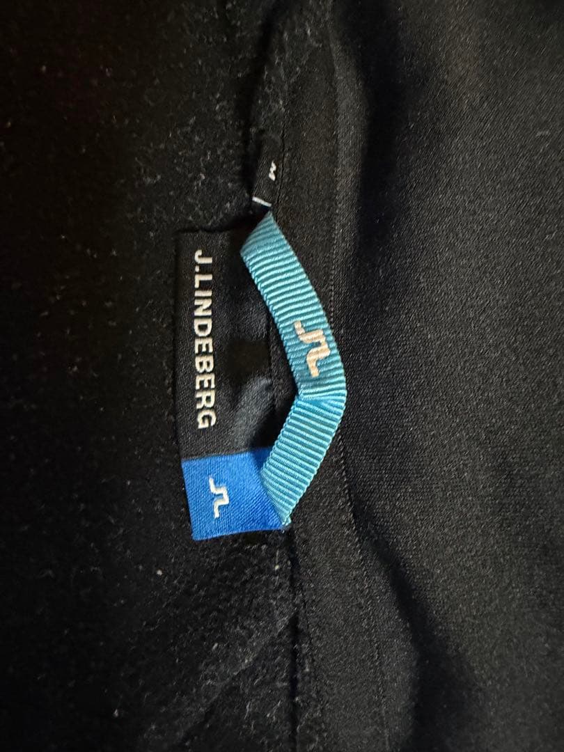 JLindeberg ゴルフ用ブルゾン　青/黒/白