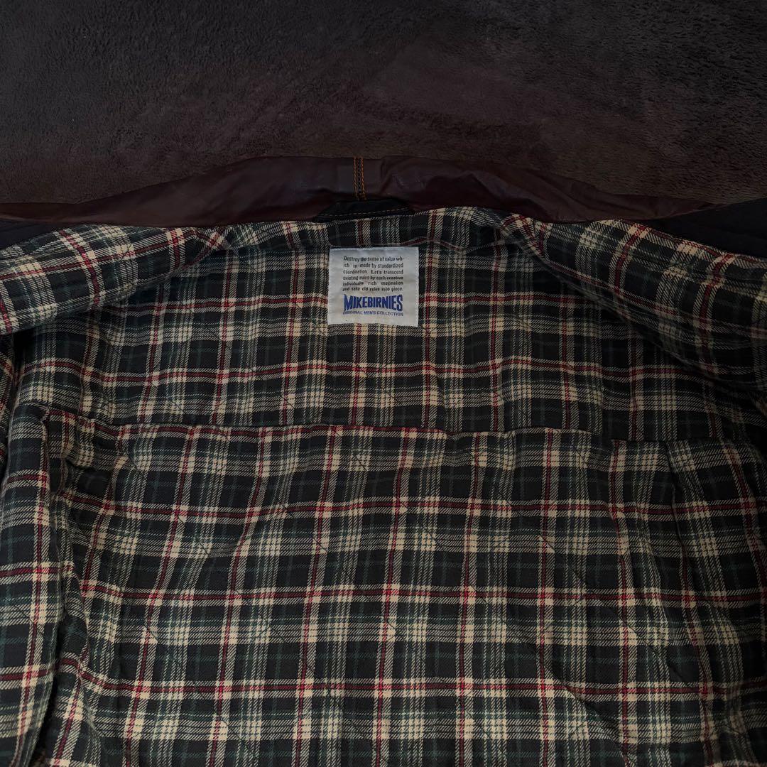 r*u様 オークション　90s leather denim jacket アメカ