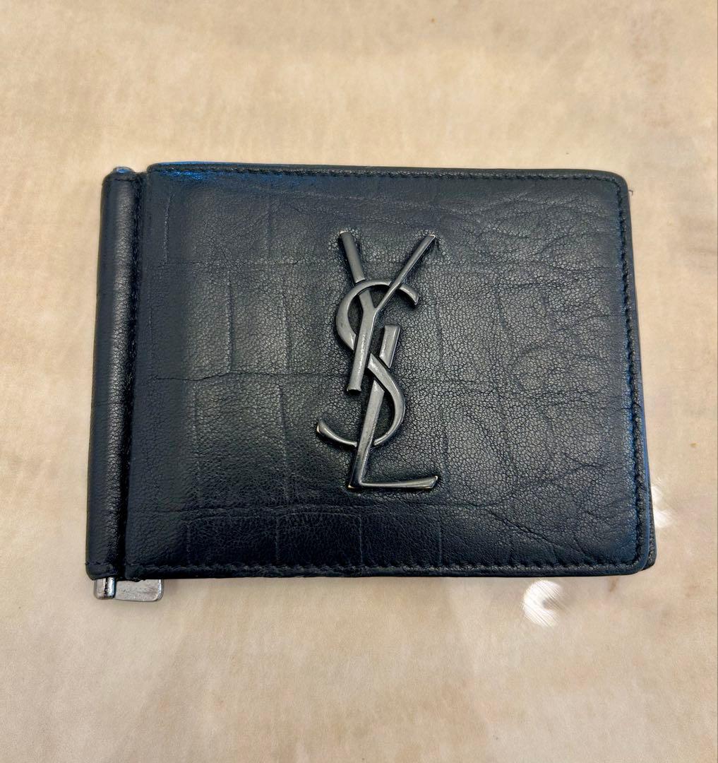 Yves Saint Laurent イヴサンローラン マネークリップカサンドラ