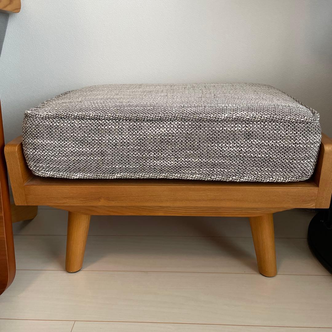 unico ソファ　ALBERO(アルベロ)　オットマン チークカラー