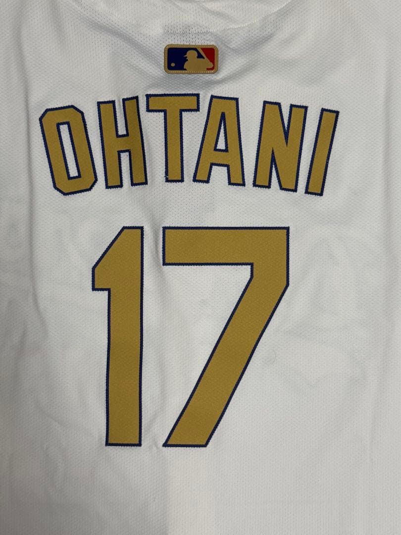 ドジャース　ゴールドユニフォーム　エリートジャージ　大谷翔平