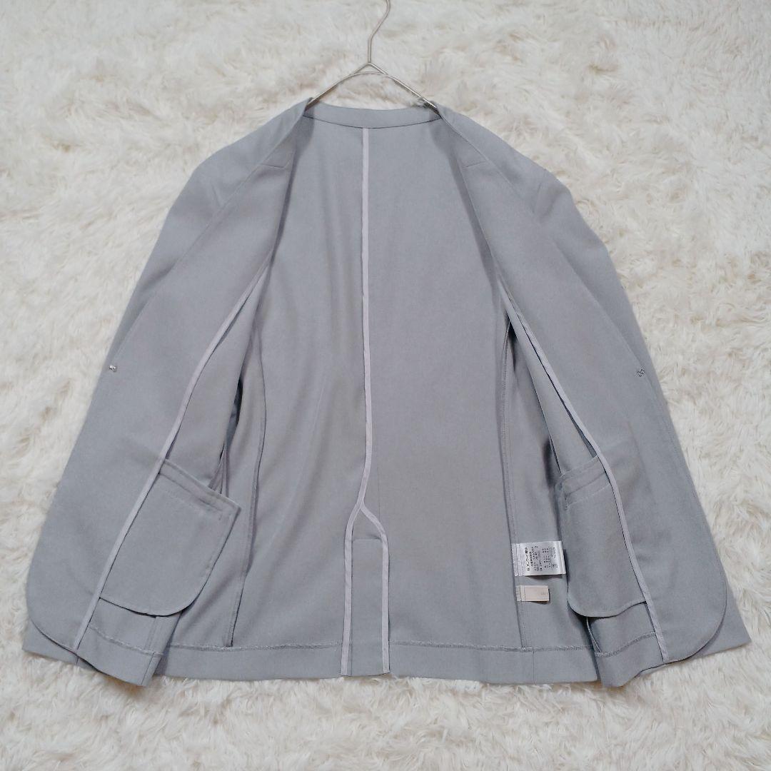 23SS/any sis エニースィス パンツスーツセット ノーカラー グレー