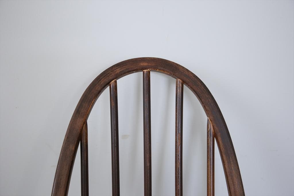 英国アンティークアーコールクエーカーチェア/ダイニングイス(89-115-2)