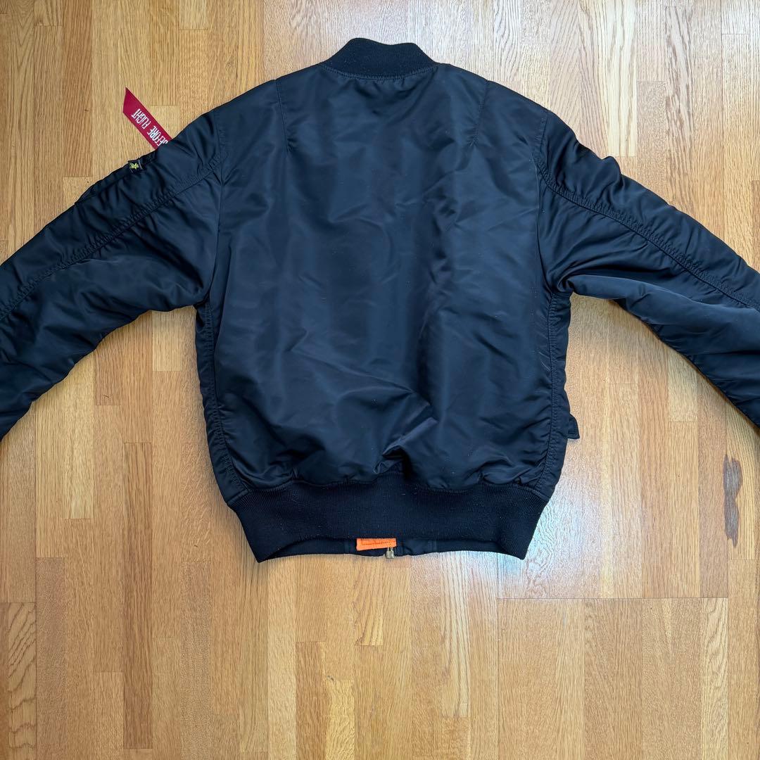 Alpha ma1 フライトジャケット 黒