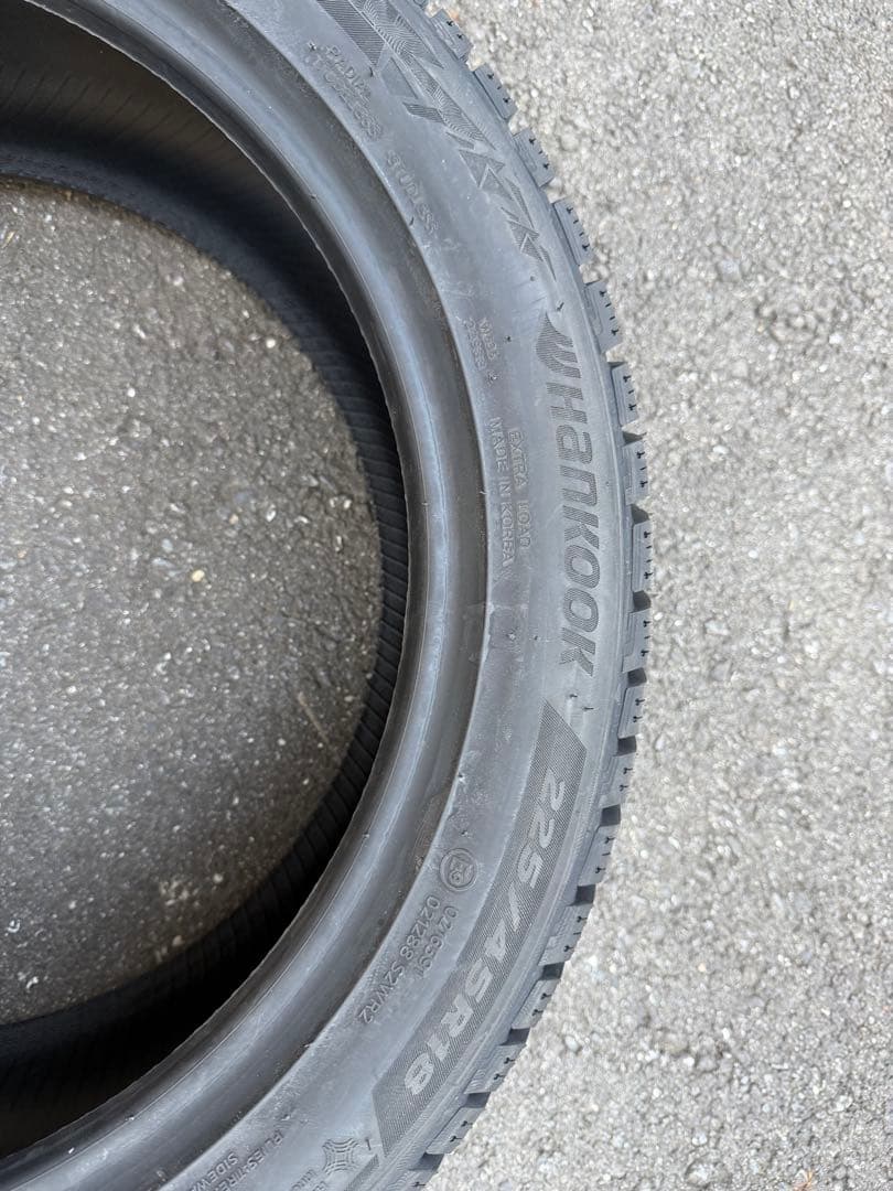 バ*ダ様 【25年製・新品未使用】Hankook スタッドレス 225/45R1