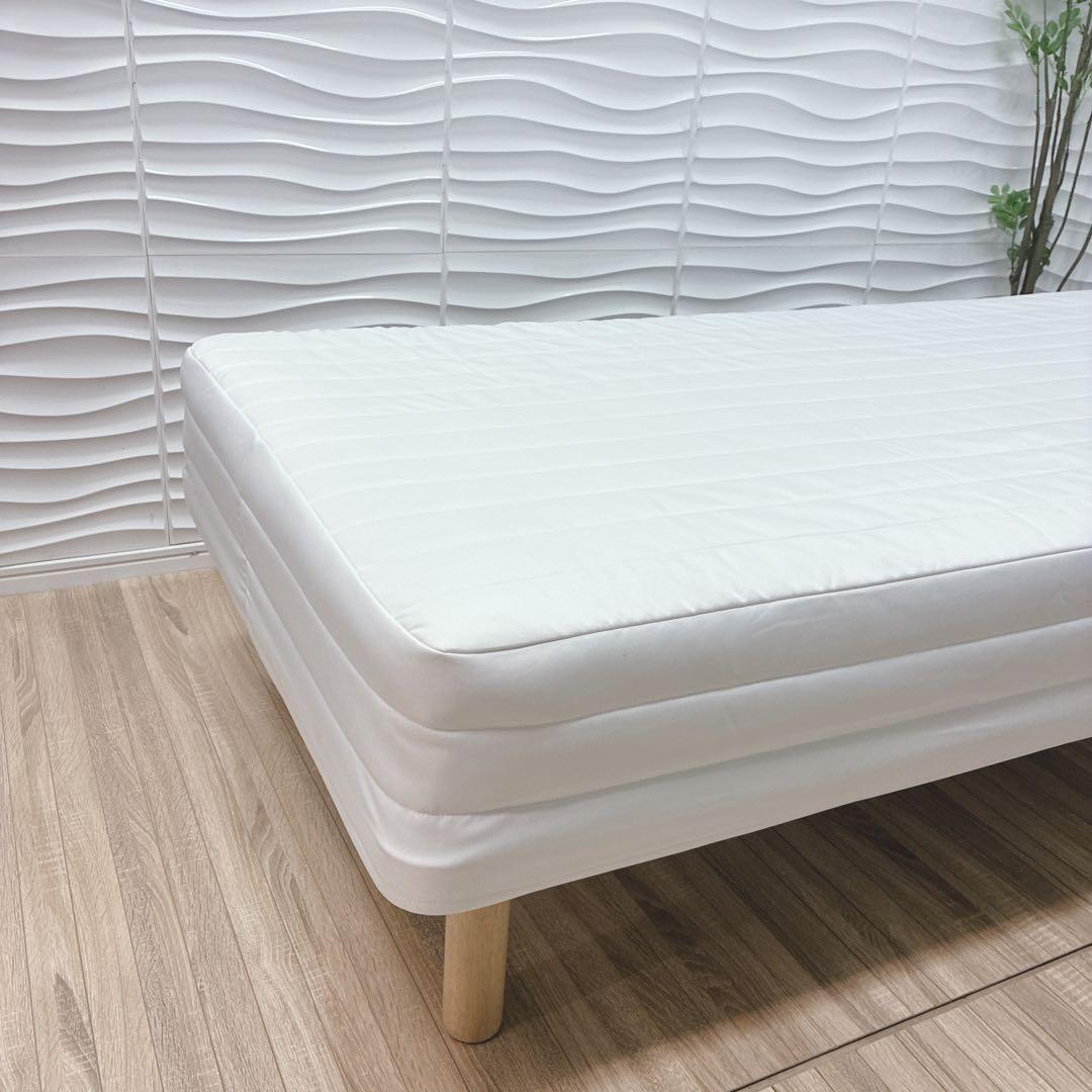 ◇大阪府 神戸市 配達料無料！◇無印良品◇脚付きマットレス◇シングルサイズ◇