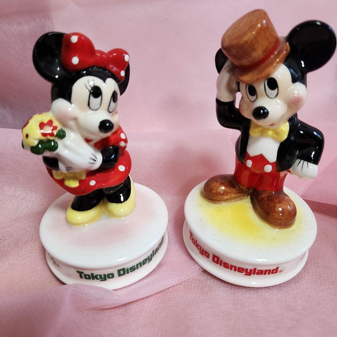 東京ディズニーランド ミッキー ミニー フィギュアセット(オルゴール付き)