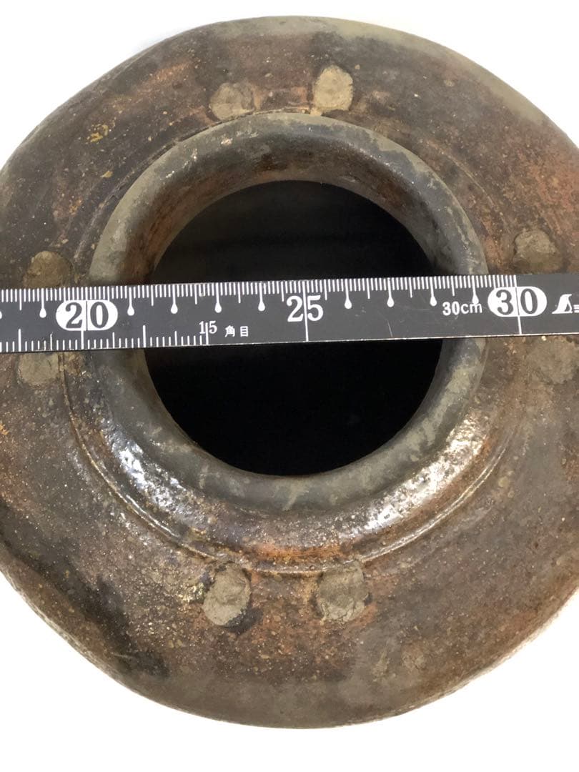 備前焼　常滑焼　美濃焼　信楽焼壺　骨董品　古陶器変壺　花生け　飾り壺