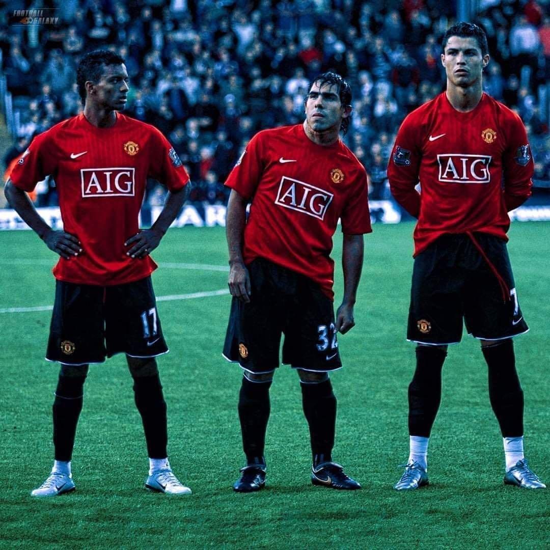 正規品 2007/2008 マンチェスター•ユナイテッド テベス　Lサイズ