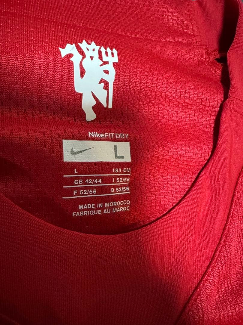 正規品 2007/2008 マンチェスター•ユナイテッド テベス　Lサイズ