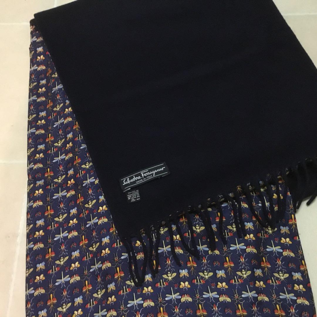 未使用＊美品☆サルバトーレフェラガモ＊マフラー＊シルクイタリア製ローマにて購入！