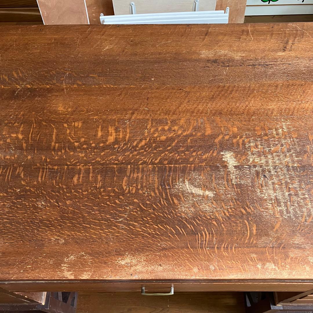 アンティーク文机