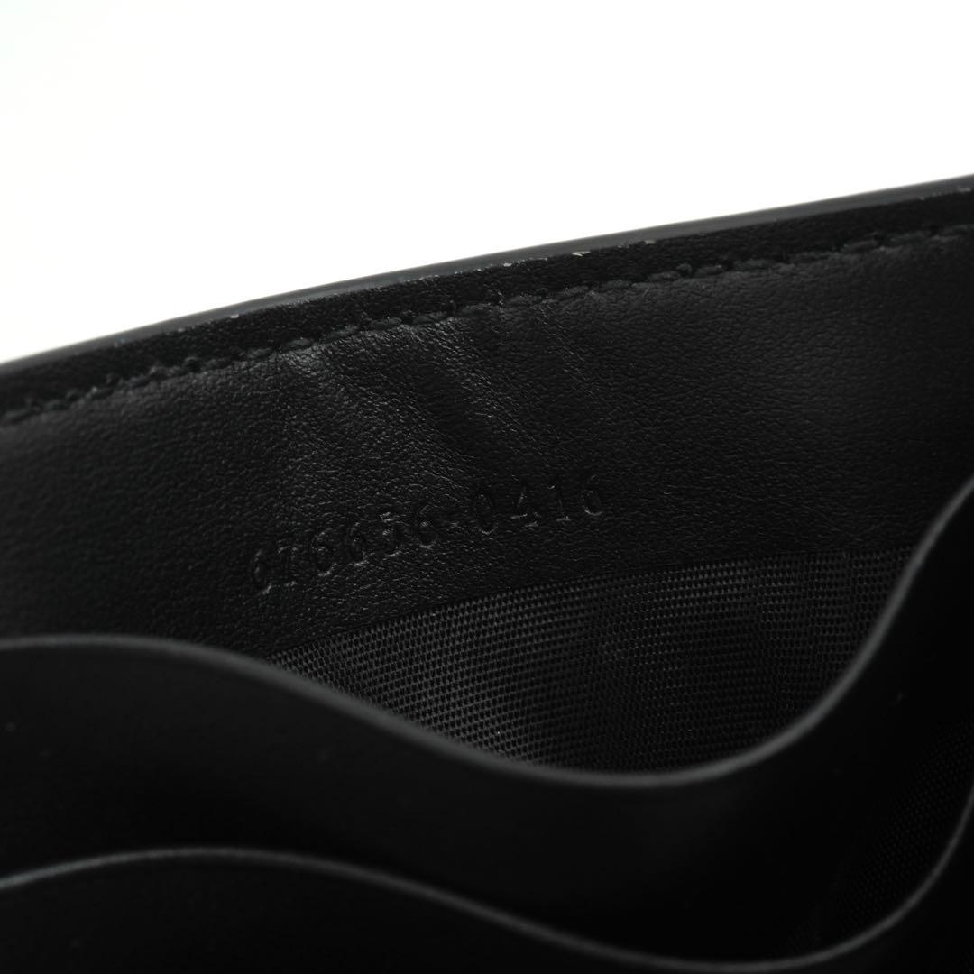 ✨未使用に近い✨　GUCCI グッチ　マネークリップ　GGエンボス　ブラック