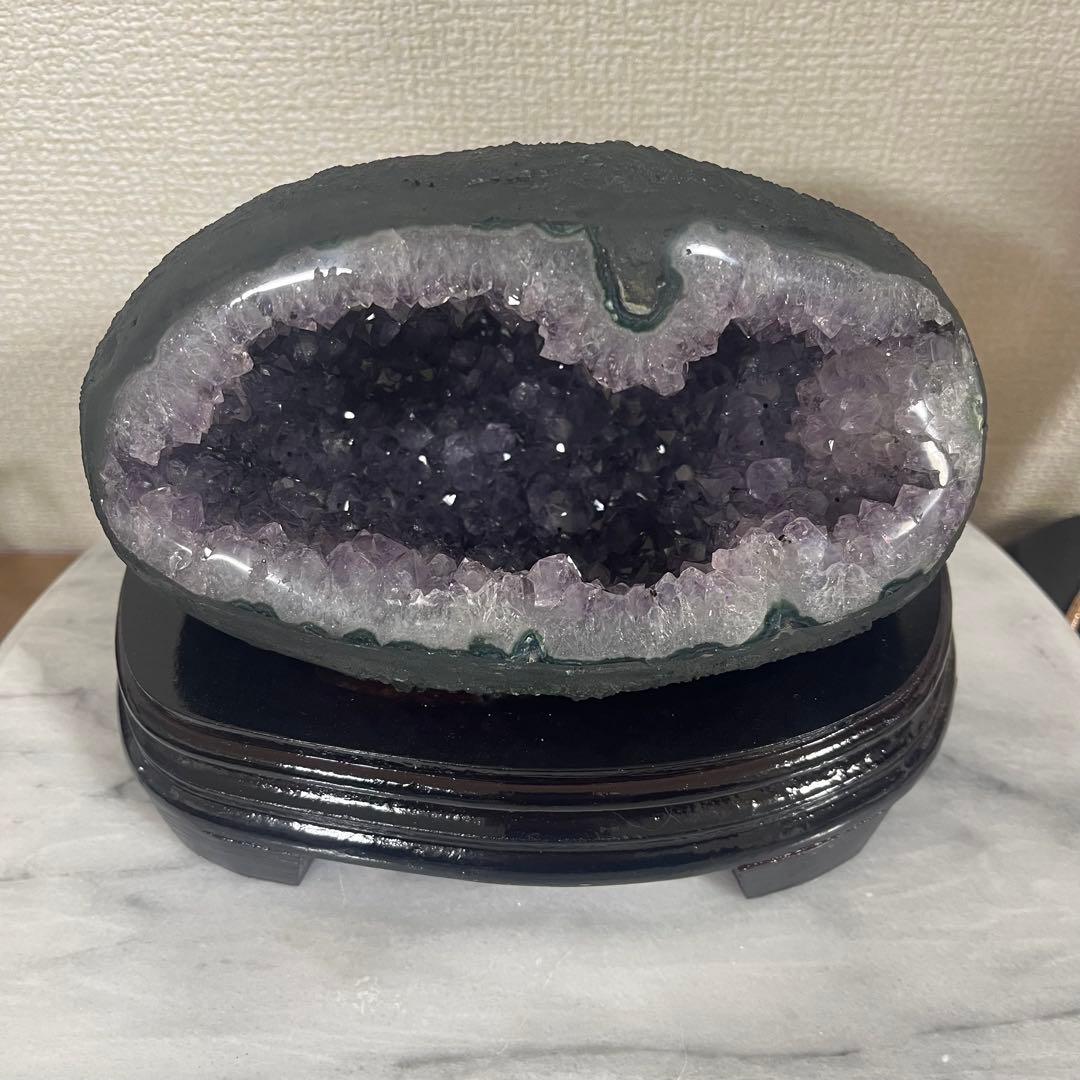 【天然石】アメジスト ドーム 紫水晶 ジオード 結晶 原石 パワーストーン