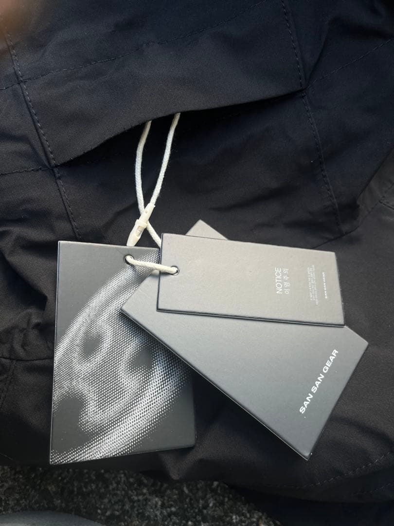 ジャケット・アウター Sansan Gear Windblock Jacket Black 22FW