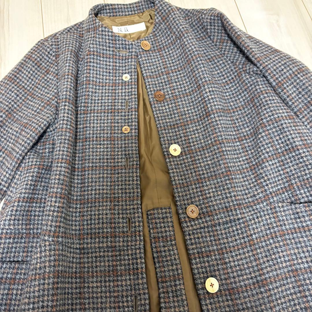 コットンハウスアヤ　ウールコート