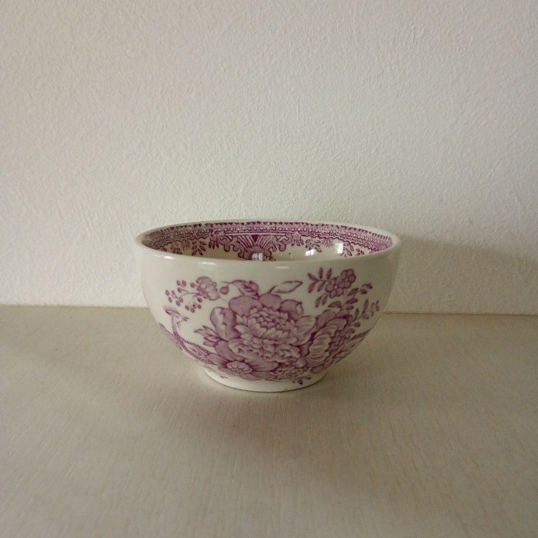 バーレイ　アジアティックフェザンツ　プラム　9.9cm　新品未使用　一級品