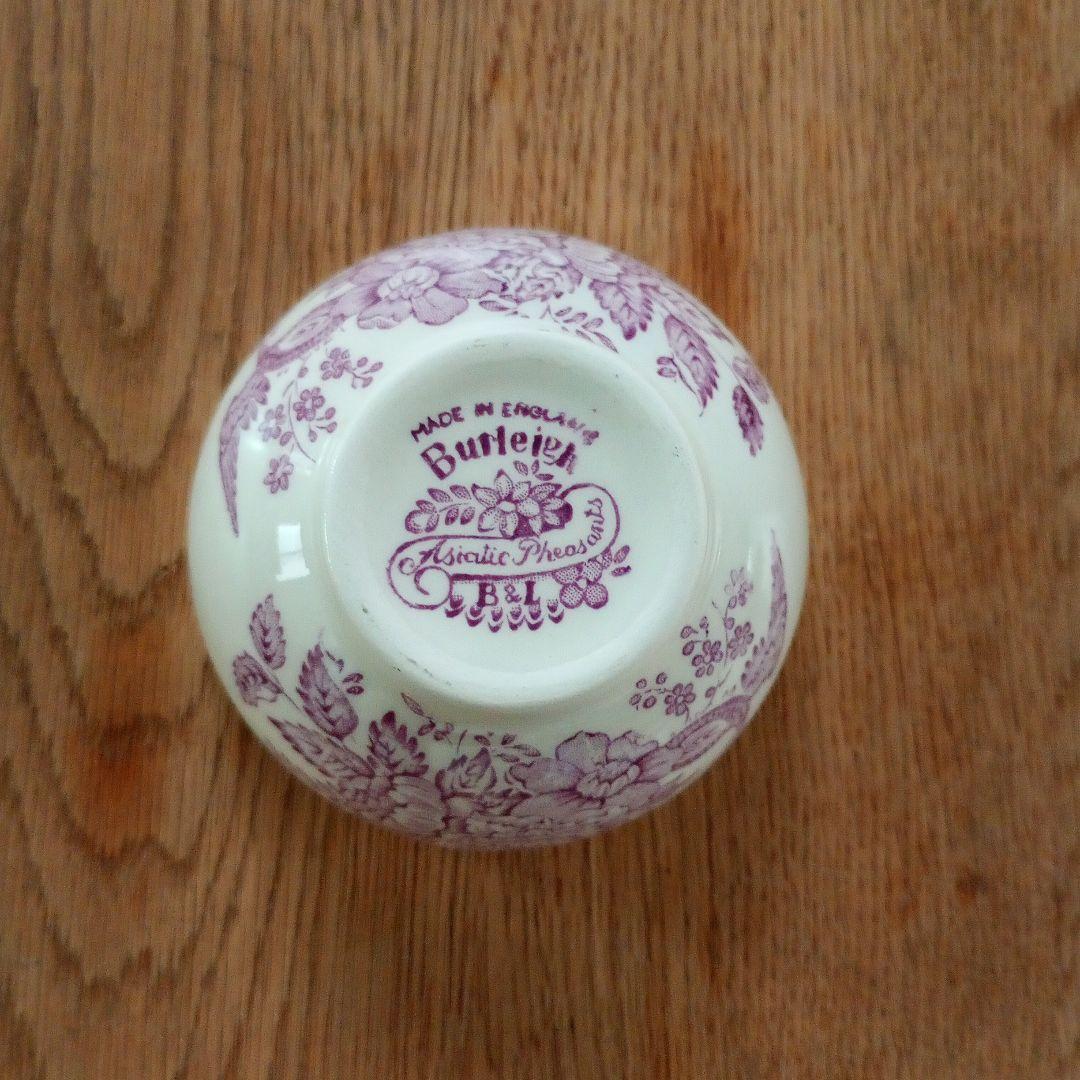 バーレイ　アジアティックフェザンツ　プラム　9.9cm　新品未使用　一級品