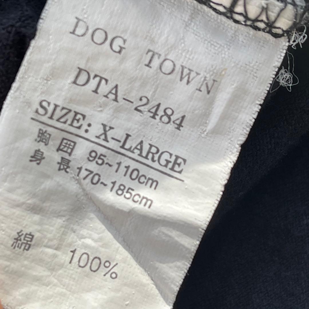 DOG TOWN ドックタウン 黒龍 長袖　ロンT パッチワークシャツ　XL