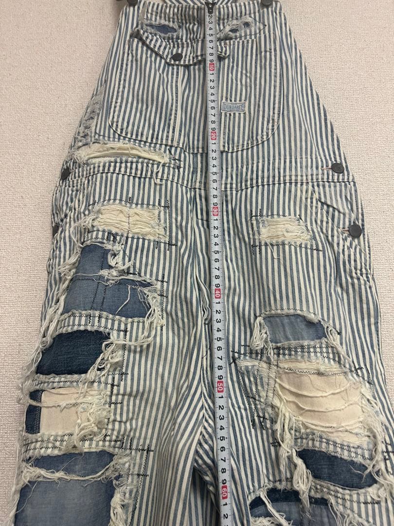 デニムダンガリー　サロペット　オーバーオール　レディース　Mサイズ 01