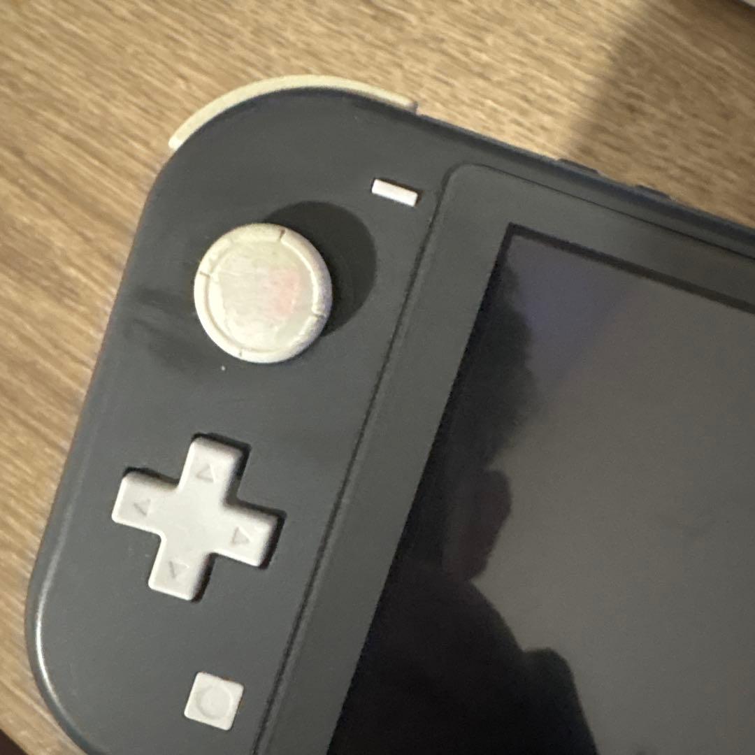 Nintendo Switch Lite グレー 本体　汚損