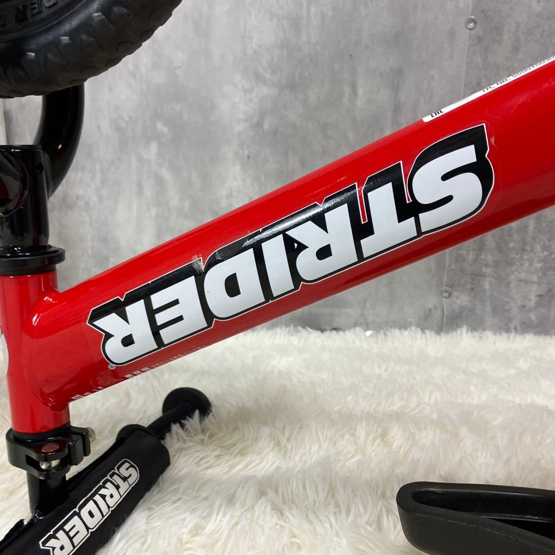 【未使用級】STRIDER SPORTS 12 ストライダー 赤　レッド