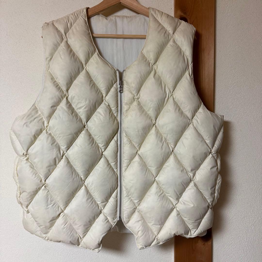 stussy リバーシブル キルティングダウンベスト