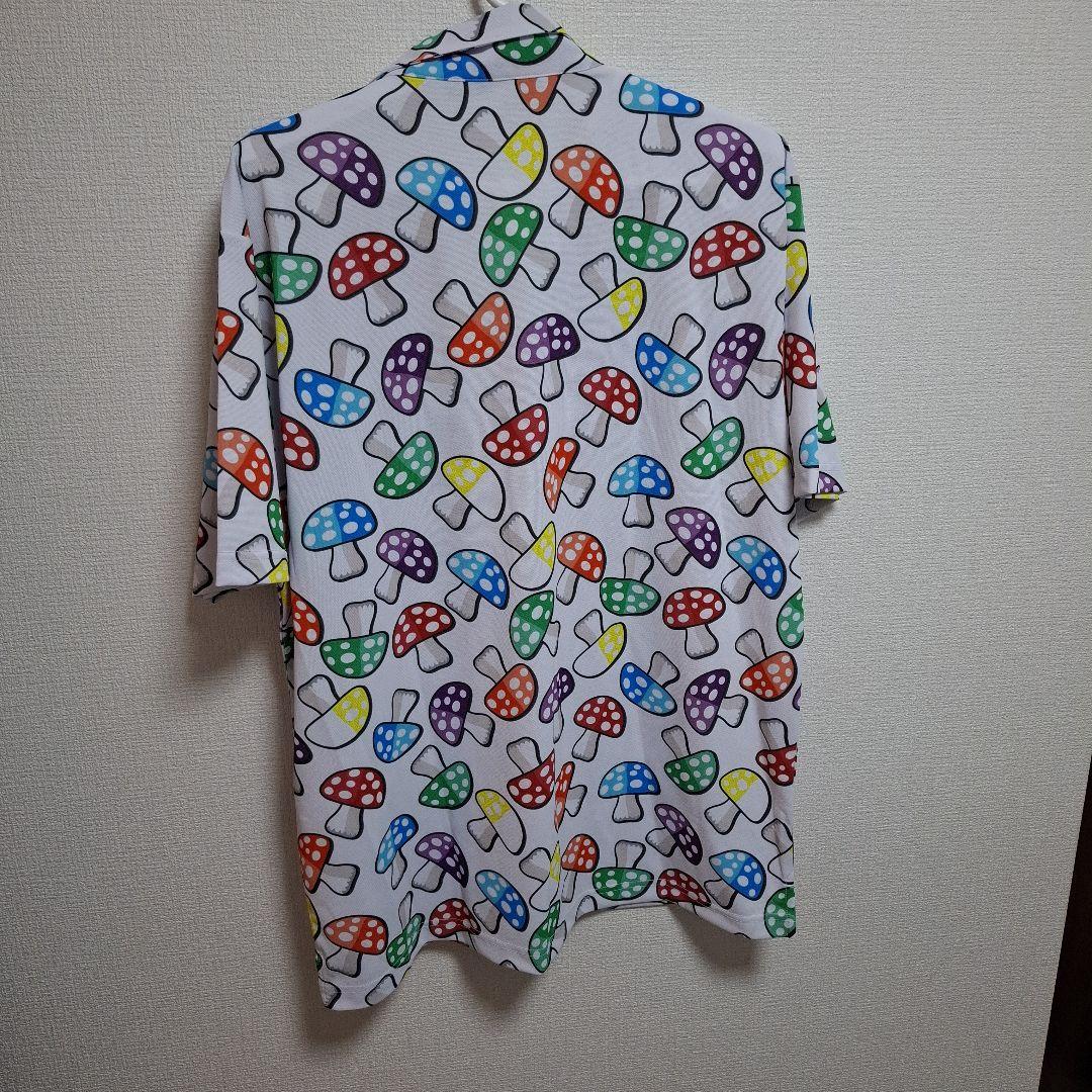 Loudmouth キノコ柄 ポロシャツ XL