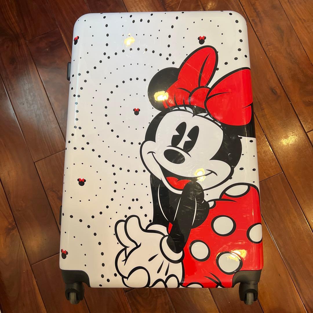 【ももゆり】ディズニーキャリーケースミニーマウス