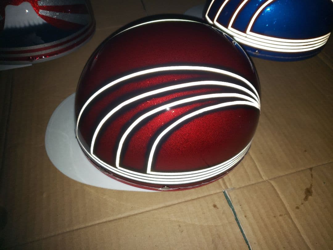 新品赤　　反射　塗装　立花コルク