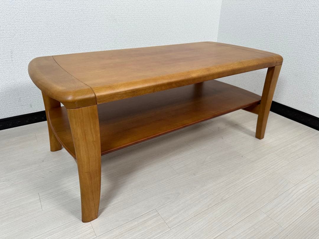 カリモク センターテーブル リビングテーブル ナチュラルウッド ※i4※