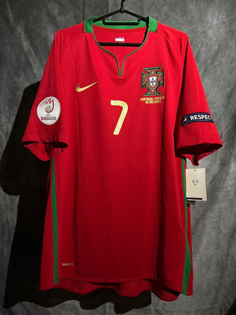 【正規品・タグ付】ロナウド ＃７ポルトガル０８／０９ ユニフォーム（H）