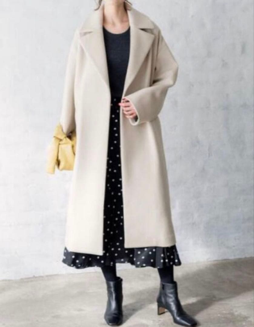 IENA MANTECOオーバーチェスターコート 38