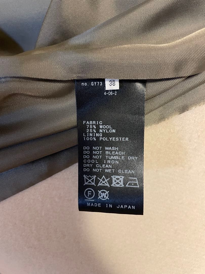 IENA MANTECOオーバーチェスターコート 38