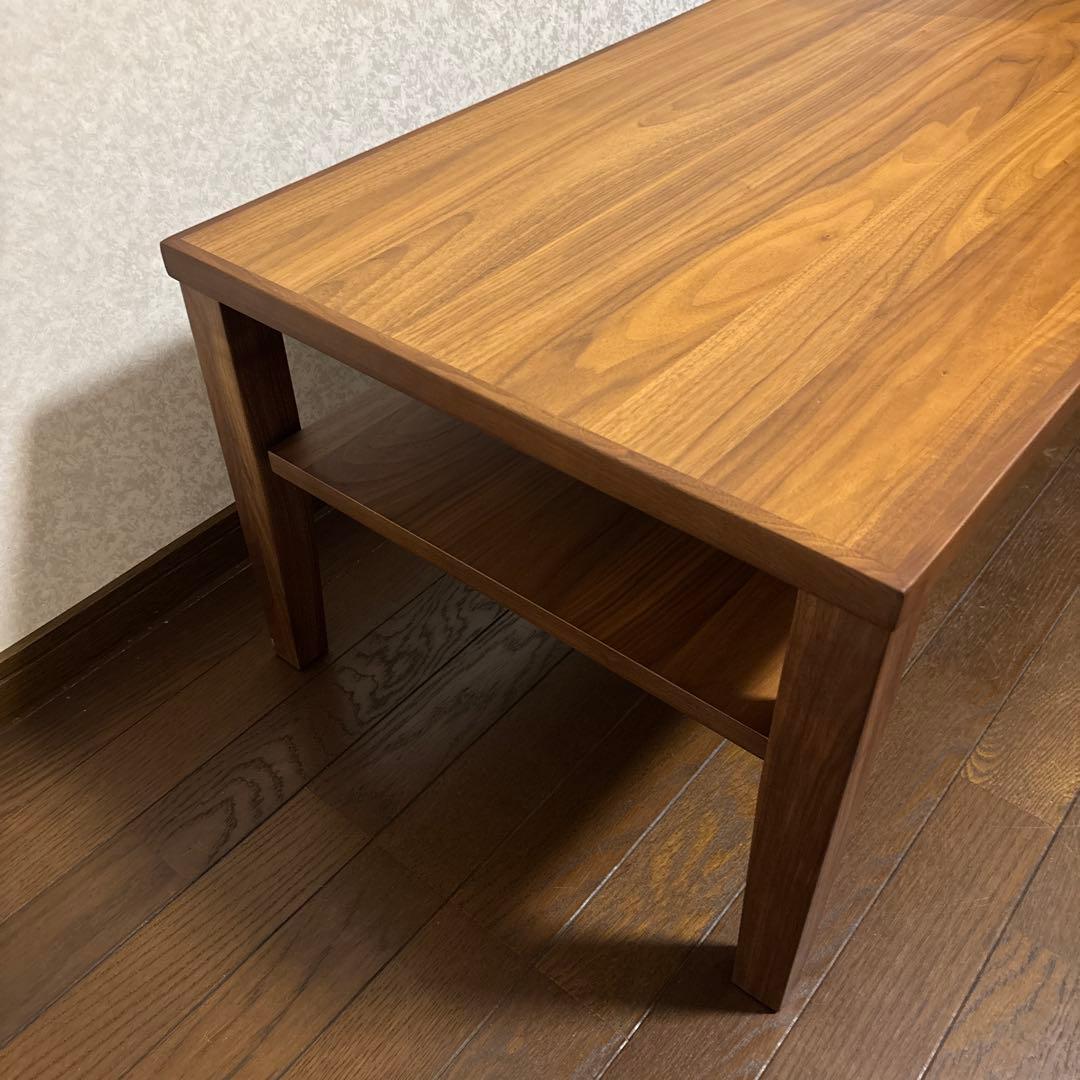 【美品】タマリビング ローテーブル ウォールナット材