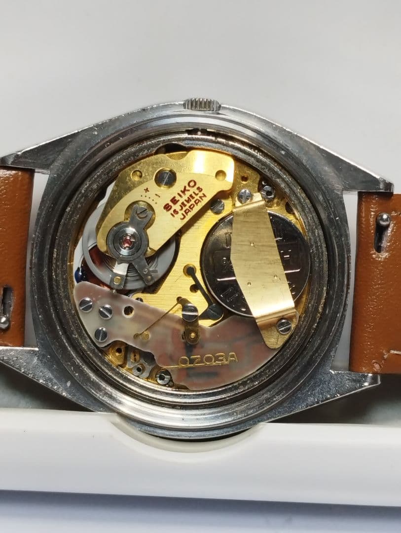 【昭和国産腕時計】セイコー07エルニクス　無接点テンプ駆動　8振動