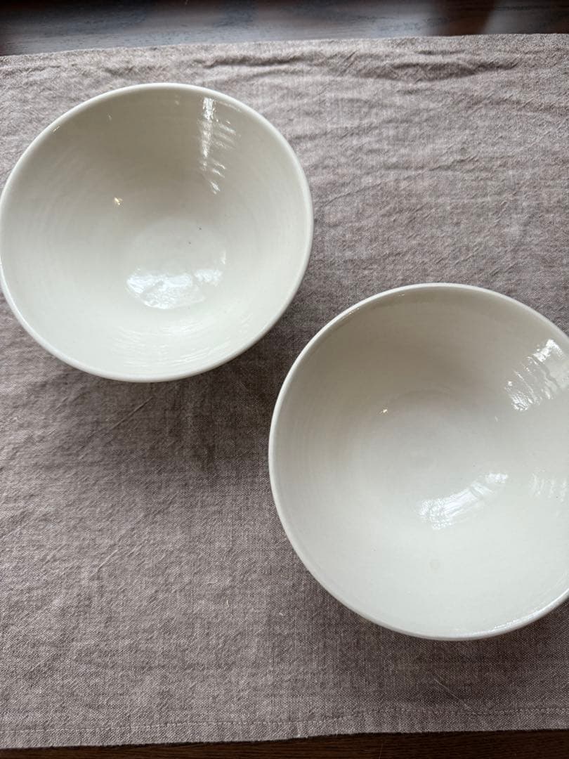 畠山雄介　飯碗　カフェオレボウル2個
