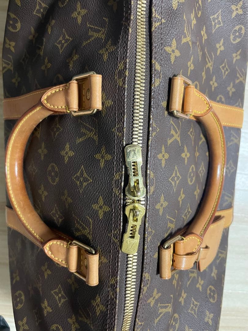 美品 ルイ・ヴィトン モノグラム ボストンバッグ　キーポル バンドリエール50