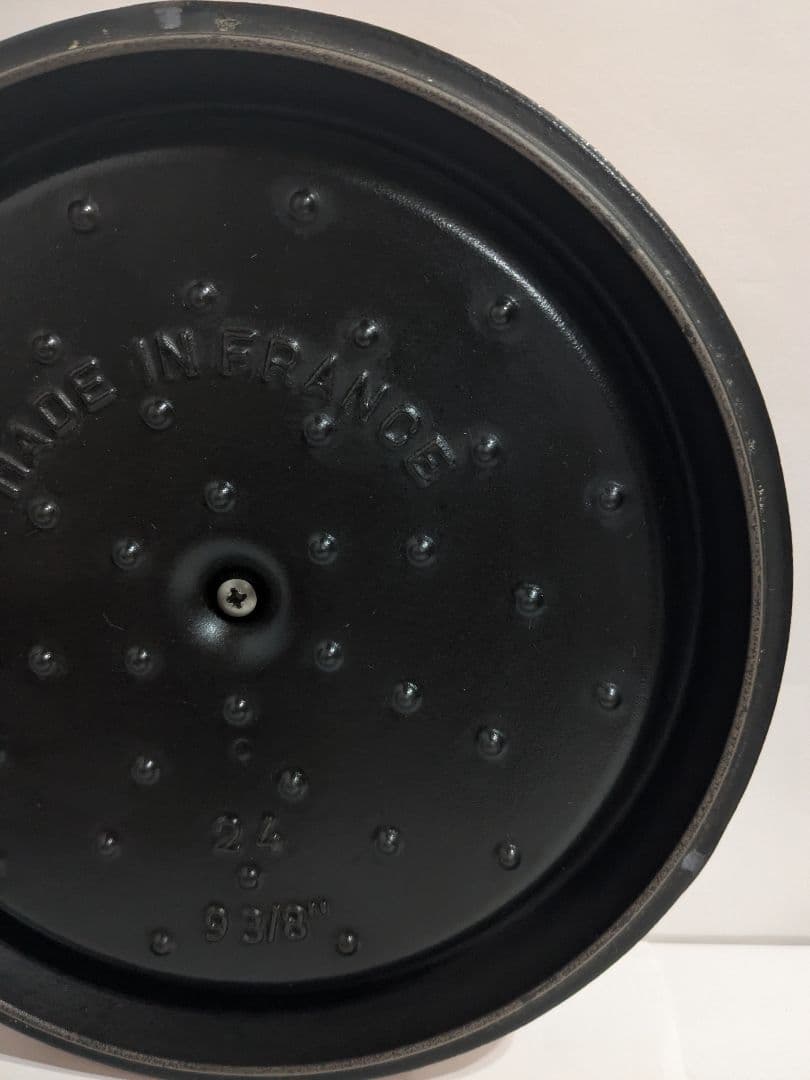 Staub　ココット・ロンド　シナモン　24cm　ストウブ