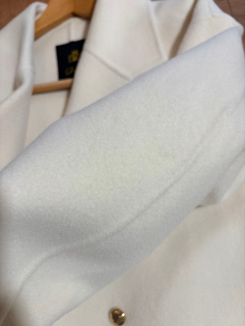 drawerドゥロワーウールカシミヤケヌキテーラードジャケットコート定価15万