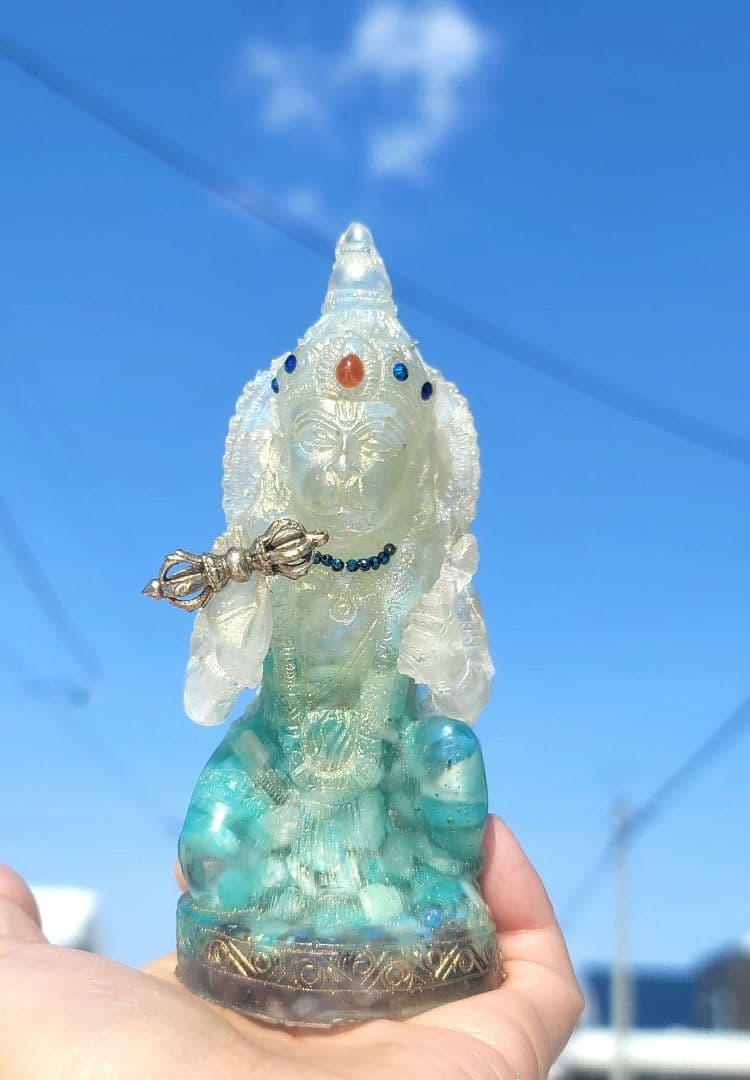 特別品★ハヌマーン財宝人生の成功オススメオルゴナイト