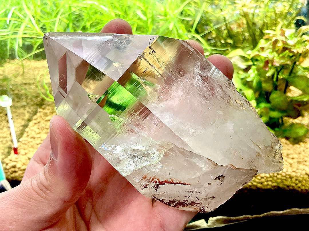 クニ　再販不可　夢幻品質　幻のカイラス聖山産　虹のヒマラヤレムリアンの原石