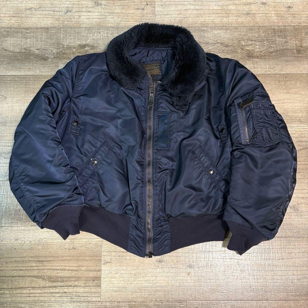 ［50s復刻］90s ALPHA B-15C SCOVILL USA製　40