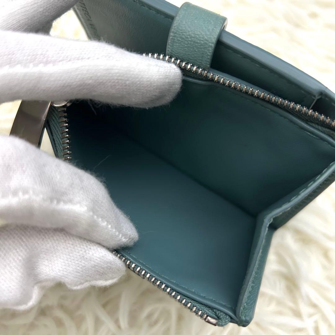 【美品】ICチップ内蔵 BOTTEGA VENETA 二つ折り財布
