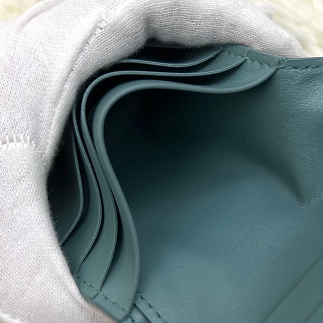 【美品】ICチップ内蔵 BOTTEGA VENETA 二つ折り財布