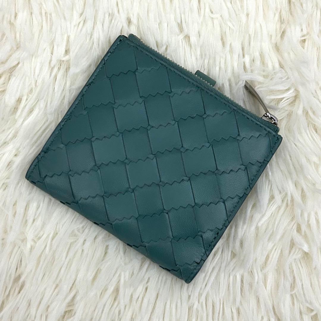 【美品】ICチップ内蔵 BOTTEGA VENETA 二つ折り財布
