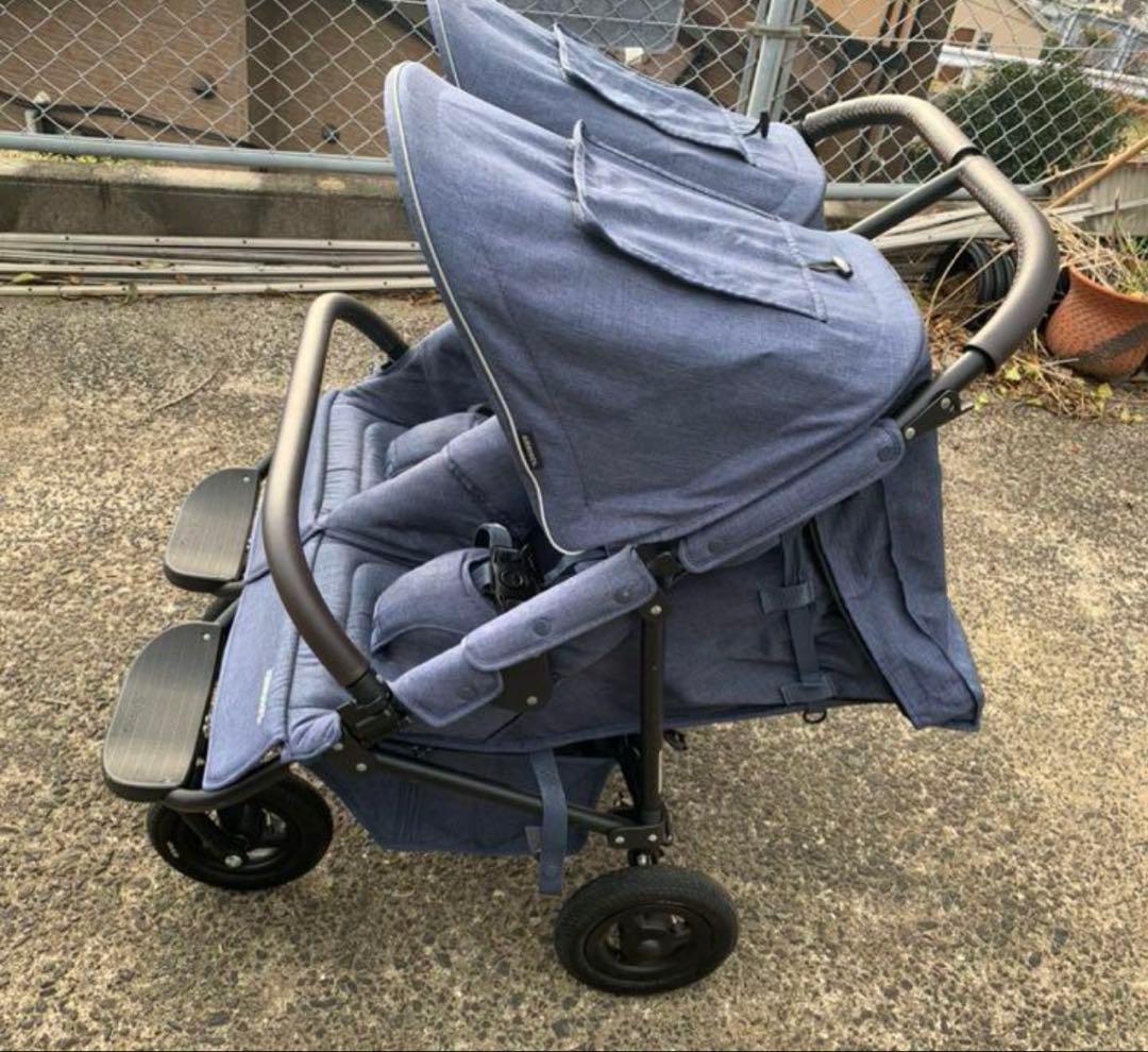 エアバギー　ココダブル　ダブルベビーカー　双子ベビーカー