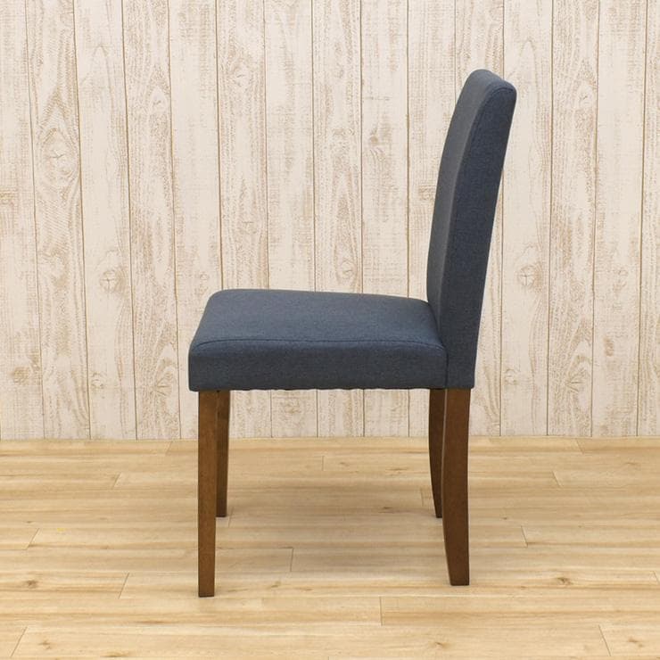 TR DC FAB　2脚　ダイニングチェア　グレー系＊ブラウン　ファブリック