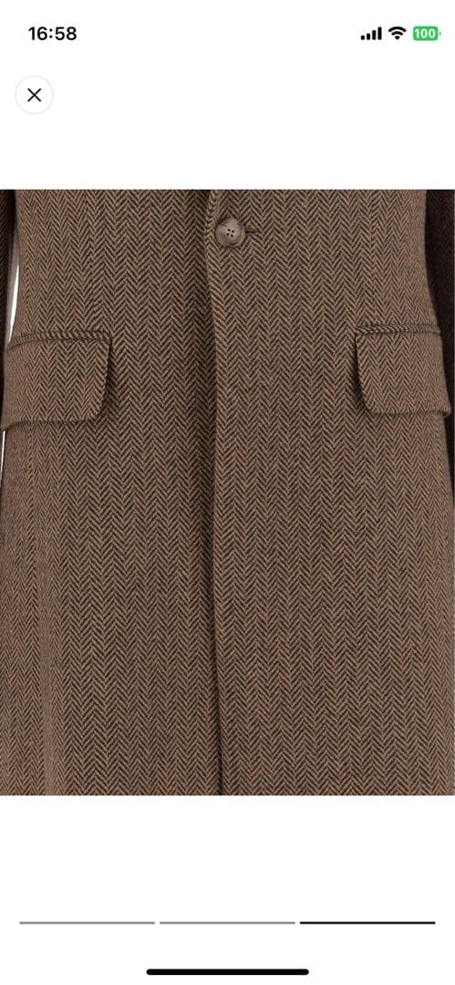 新品 ポロ ラルフローレン コート 4 ブラウン 14万程